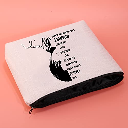 MNIGIU Levi Ackerman Gift Anime Lover Cosmetic Makeup Bag Anime Fan Gift (choice made bag)