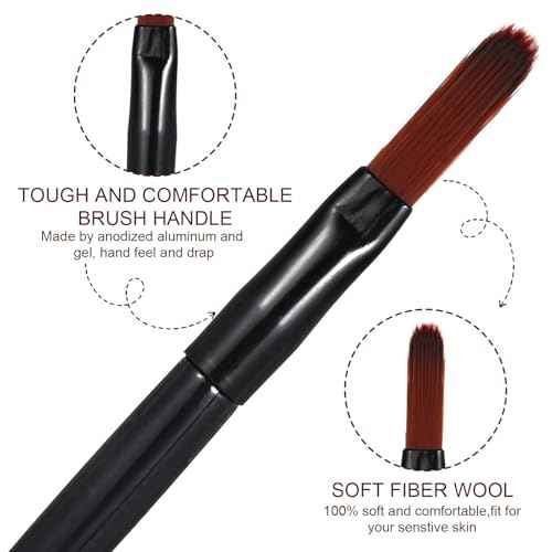 120 Pcs Lipstick Applicator Wands Disposable Lip Applicators Multifunctional Concealer Brush Eye Shadow Applicators Portable Lip Wands Eye Makeup Brushes