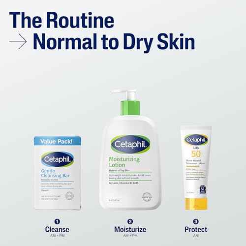 Cetaphil Gentle Cleansing Bar, 4.5 oz (Pack of 6), Nourishing Cleansing Bar For Dry, Sensitive Skin, Non-Comedogenic