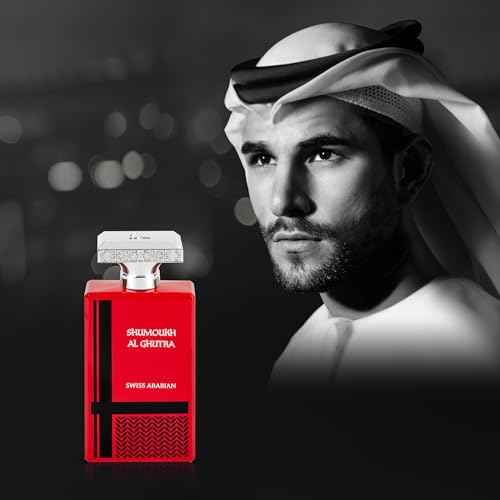 Swiss Arabian Shumoukh Al Ghutra - Luxury Products From Dubai - Long Lasting Personal EDP Spray Fragrance - A Seductive Signature Aroma - 3.4 Oz