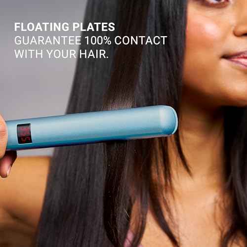 Nano Titanium Flat Iron Hair Straightener, Digital Flat Iron for Pro Salon Results, Styling Tool for All Hair Types