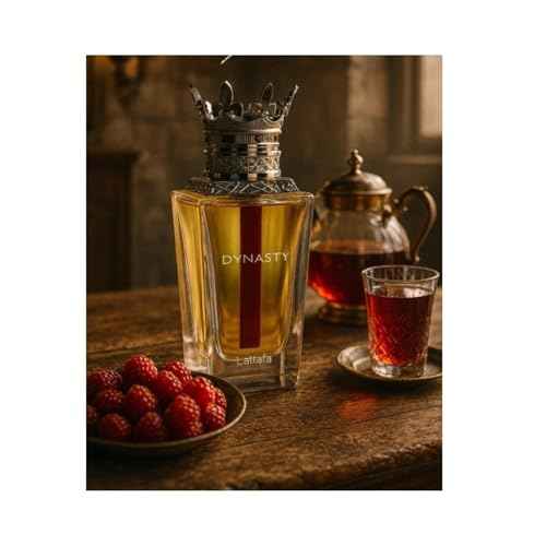 Lattafa Dynasty ? Fresh, Spicy, Woody, Aromatic ? Eau de Parfum Spray Long-Lasting Fragrance for Unisex, 3.4 Ounce / 100 ml
