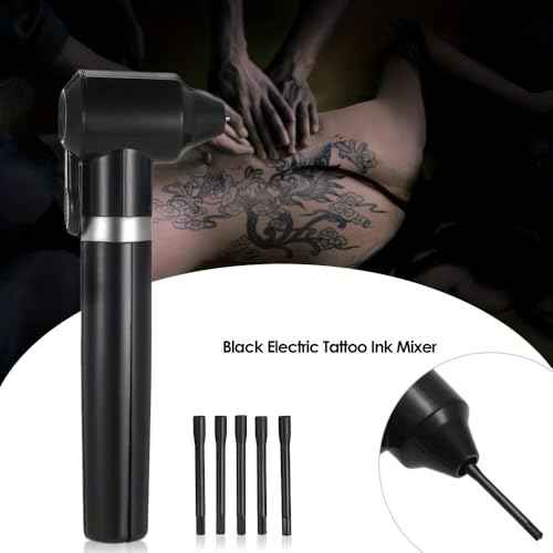 Ink Mixer Kit Tattoo Ink Electric Mixer 125 Pieces Set Tattoo Mixing Kit Specially Designed for Tattoo Artists and Artisans