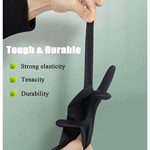 VOVCIG Hair Dye Gloves,Professional Hair Coloring Accessories for Hair Salon Hair Dyeing,2pcs£¨1 left+1 right£©,black