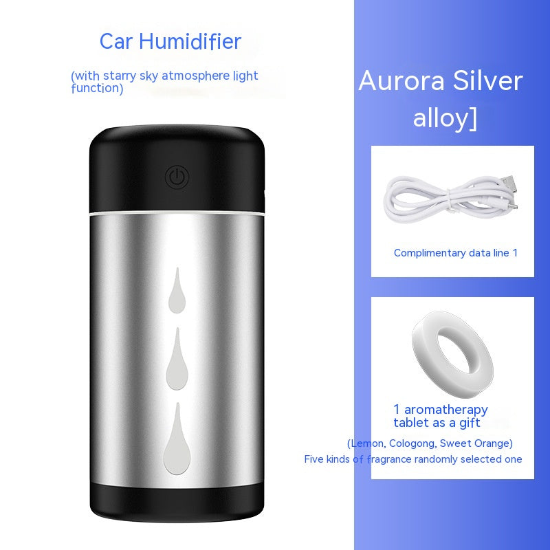 Car Humidifier Aromatherapy Spray for Odor Removal USB Portable