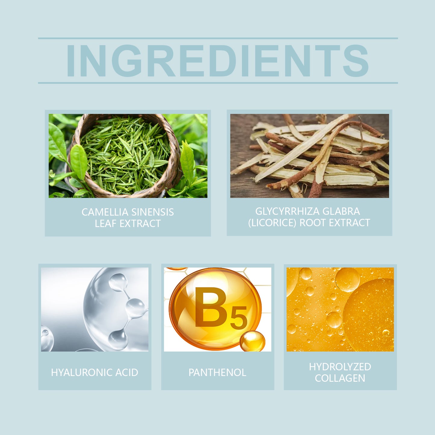 Collagen B5 Hydrating Facial Mask - Deep Moisturizing & Skin Firming