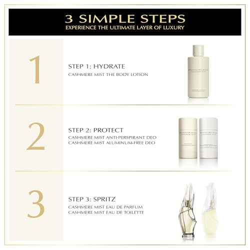 Donna Karan Cashmere Mist Eau de Toilette Perfume Spray For Women, 1.0 Fl. Oz.