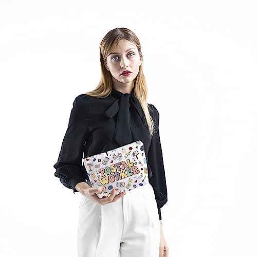Mail Carrier Zipper Pouch Bag Themed Postal Worker Makeup Bag Essential Worker Gift (POSTAL WORKER)