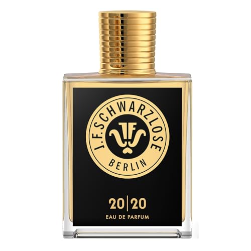 Schwarzlose 20-20 - Unisex EDP Spray Fragrance - Long Lasting and Captivating Perfume with Rose, Patchouli, Amber Wood, and Pink Pepper - Body Spray with Sparkling Feel Good Scent - 1.7 oz