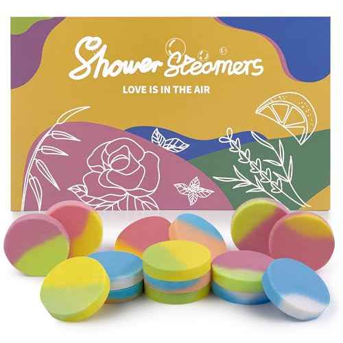 15PCS Shower Steamers Aromatherapy, Gifts for Women & Men Birthdays Christmas Adults Moms Natural Essential Oils, Stocking Stuffers Shower Tablets for Home SPA Self Care Relaxation Stress Relief