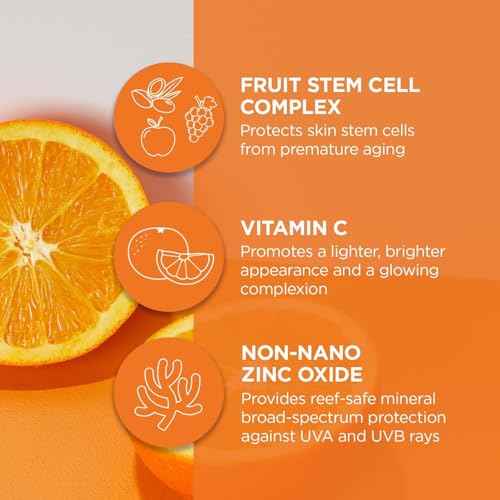 Andalou Naturals Vitamin C BB Beauty Balm Sheer Tint SPF 30 - 2-in-1 BB Cream & Mineral Sunscreen for Face - With Non-Nano Zinc Oxide Skin Protection - 2 fl oz