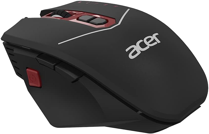 Acer Nitro Gaming Mouse II Gaming Mouse with PAW3325 Sensor, Adjustable DPI & 8 Buttons Including Burst Fire