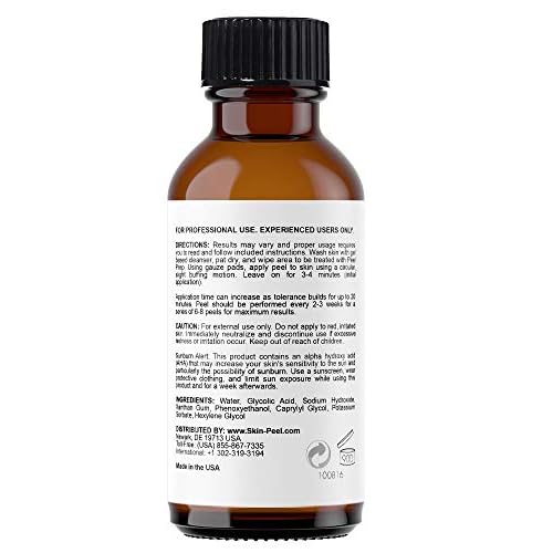 MedPeel Alpha & Beta Hydroxy Acid Essential Peel Kit, 20% Salicylic and 50% Glycolic, Includes 2 Peels, Prep and Neutralizer, Medium Strength Chemical Face Peels, 1oz/30ml (Kit of 4)