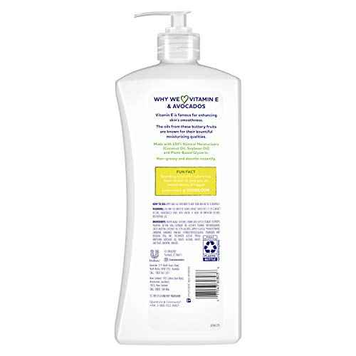 St. Ives Hydrating Hand & Body Lotion Moisturizer for Dry Skin Vitamin E & Avocado Made with 100% Natural Moisturizers 21 oz (pack of 4)