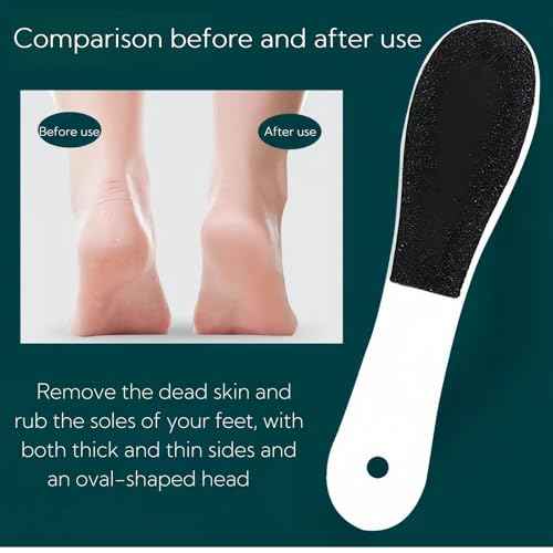 10 Pack Foot File, Professional Foot Callus Remover Sandpaper Pedicure Tools, Double Side Foot Scrubber, Sander for Dead Skin Foot Rasp Pedicure for Women Mother Family Manicure Beauty Shop Spa