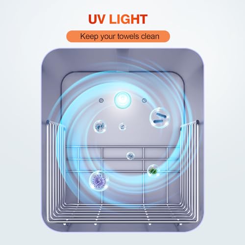 Towel Warmer Cabinet, 5L Hot Bath Towel Warmer Heating Use for Facial Spa, Hair Beauty, Salon Equipment and Home