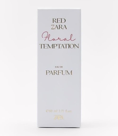 Zara Red Temptation Floral Perfume for Women EDP Eau De Parfum 80ML (2.71 FL OZ)