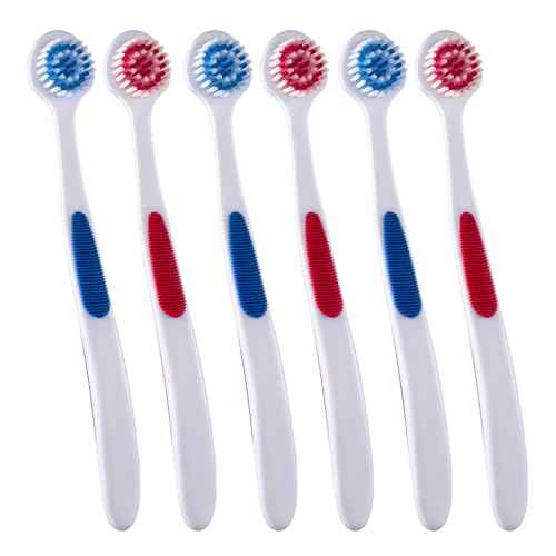 Tongue Brush (6 Pack), Tongue Cleaner for Adults & Kids, Oral Hygiene Essentials