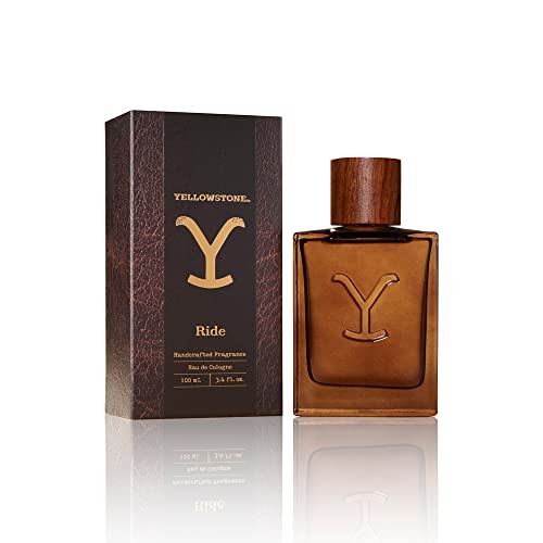 Tru Fragrance Beauty Yellowstone Ride Men's Cologne, 3.4 fl oz (100 ml) - Vibrant, Smokey, Rugged