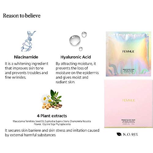 [FEMMUE] DREAM GLOW MASK REVITALIZE RADIANCE 6ea 30g