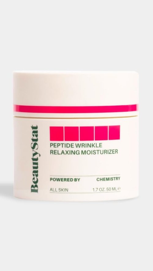 BeautyStat Cosmetics Women's Peptide Wrinkle Relaxing Moisturizer, multicoloured, 1.7 Ounce