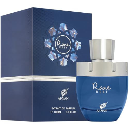 Afnan Rare Reef Unisex Extrait de Parfum, 3.4 Fl. Oz