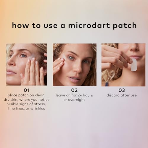 The Good Patch Un-Wrinkle Microdart Anti Wrinkle Patches for Crow¡¯s Feet and Between Eyes, Made with Sodium Hyaluronate, Aloe Vera, Peptides, Clinically Proven (24 Total Microdart Patches)