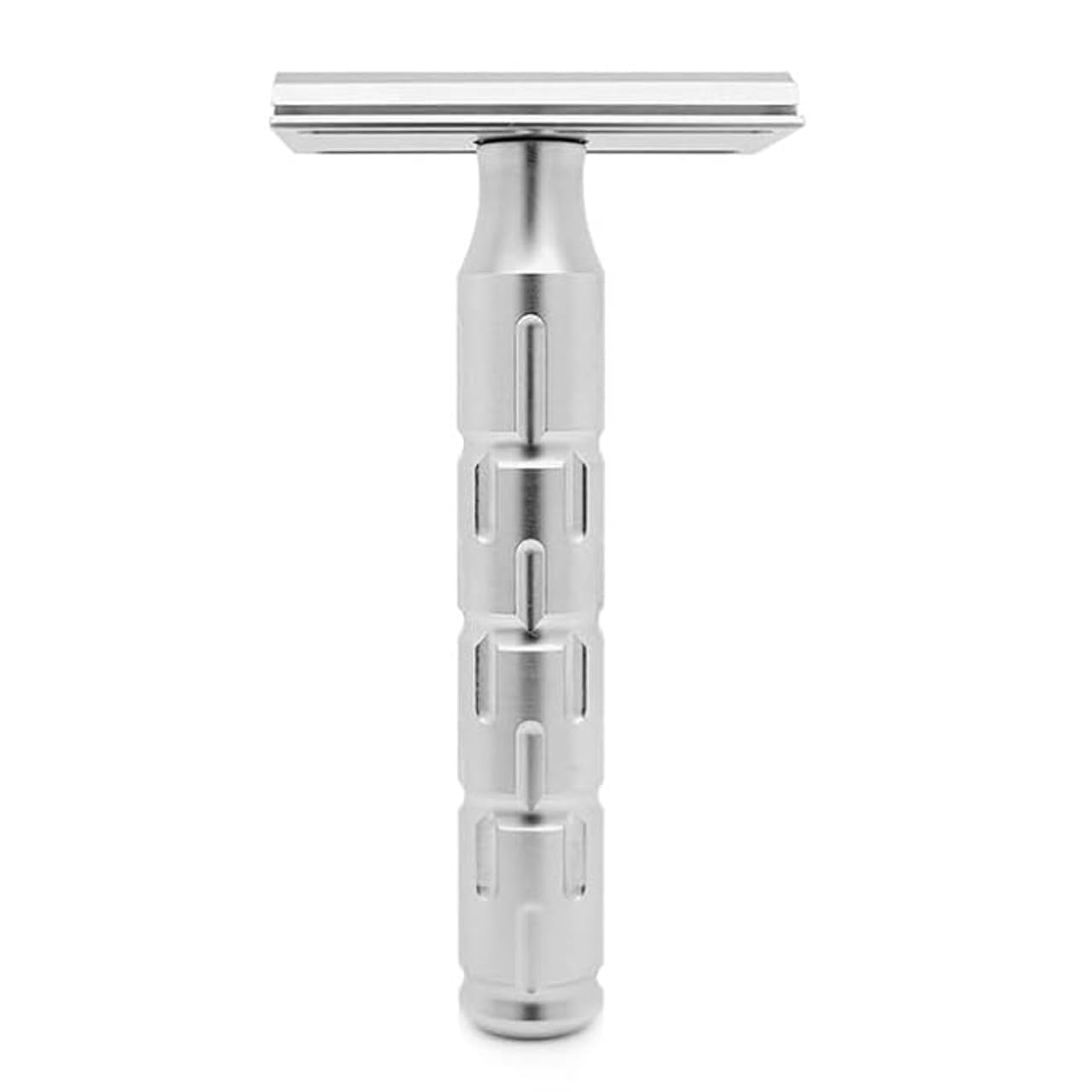 Goodfellas’ Smile SYNTESI STAINLESS STEEL Double Edge Safety Razor – CNC Machined with an Extreme Comfort Angle, Made in Italy