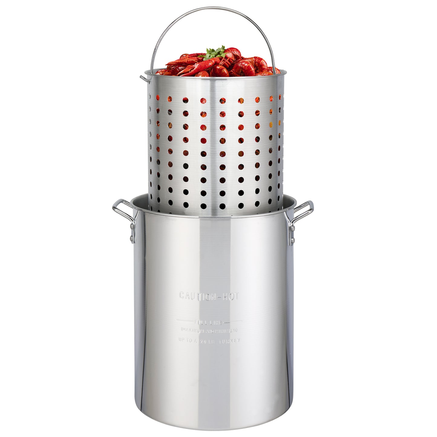 30QT Turkey Fryer & 10QT Fish Pot Set - Outdoor Cooking