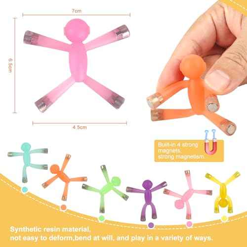 6pcs Magnetic Toys,People Figures for Kids, Adults Kids Gifts, Magnetic Men for Teens Gifts,Kids Sensory Toys
