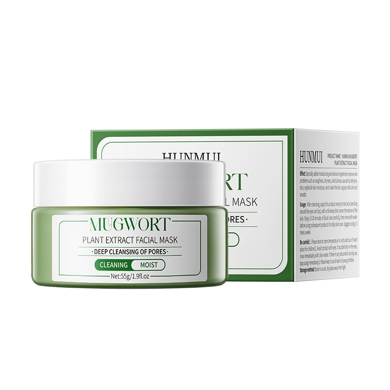 Artemisia Extract Face Mask 55g for Skin Care & Detoxification