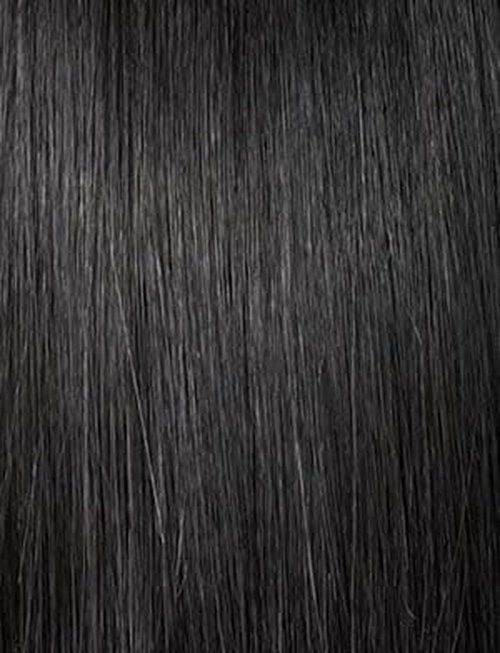 Sensationnel Empire yaki human hair - Tangle Free Weaving for Quick Weave and Sew in Styles for Faux Highlights and Fauxmiddlepart Leave Out - 2 Pack (12 inch, 1 JETBLACK)