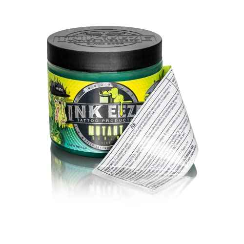 INKEEZE Mutant Serum Green Tattoo Ointment Limited Edition Bored Ape Yacht Club NFT, Made in USA, 16oz