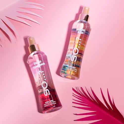 So...? Venice Kiss Body Mist for Women - 6.9 oz Body Mist - Pack of 3