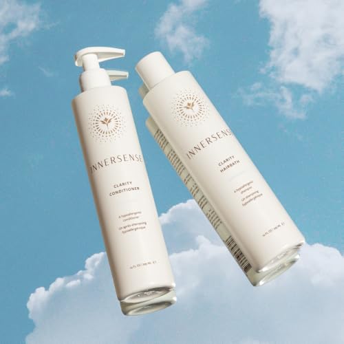 INNERSENSE Organic Beauty - Natural Clarity Hypoallergenic Conditioner | Non-Toxic, Cruelty-Free Haircare (32 fl oz | 946 ml) Packaging May Vary