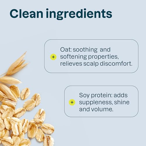 ATTITUDE Hair Conditioner for Sensitive Dry Scalp, Soothing Oat, Naturally Derived Ingredients, Dermatologically Tested, Vegan Detangler, Extra Gentle, 32 Fl Oz (Pack of 6)