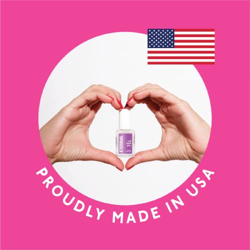 Eternal Ridge Filler Base Coat Nail Polish? 13.5 mL Clear Nail Primer Treatment - Ridge Filling Base Coat Strengthener for Nail Strength & Repair of Hard, Thin, Dry & Ridged Fingernails - 1 Unit