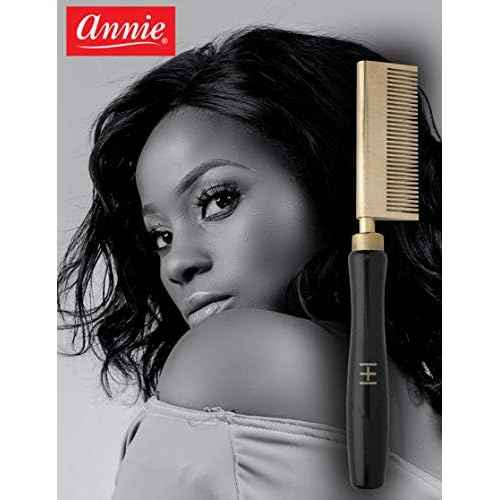 Annie Straightening Comb, Med Teeth, Straight