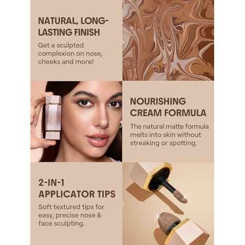 SHEGLAM Precision Sculpt Liquid Contour Duo-Soft Tan