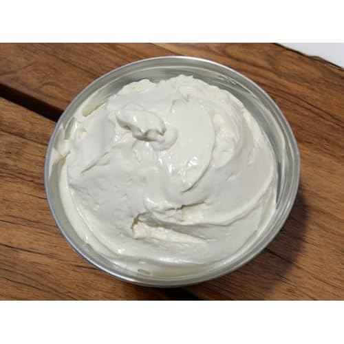 Beef Tallow & Magnesium Body butter - Grass Fed and Finished beef tallow Magnesium Cream- Handmade moisturizer for Cracked, Dry, Itchy skin- eczema cream- diaper rash (UNSCENTED)