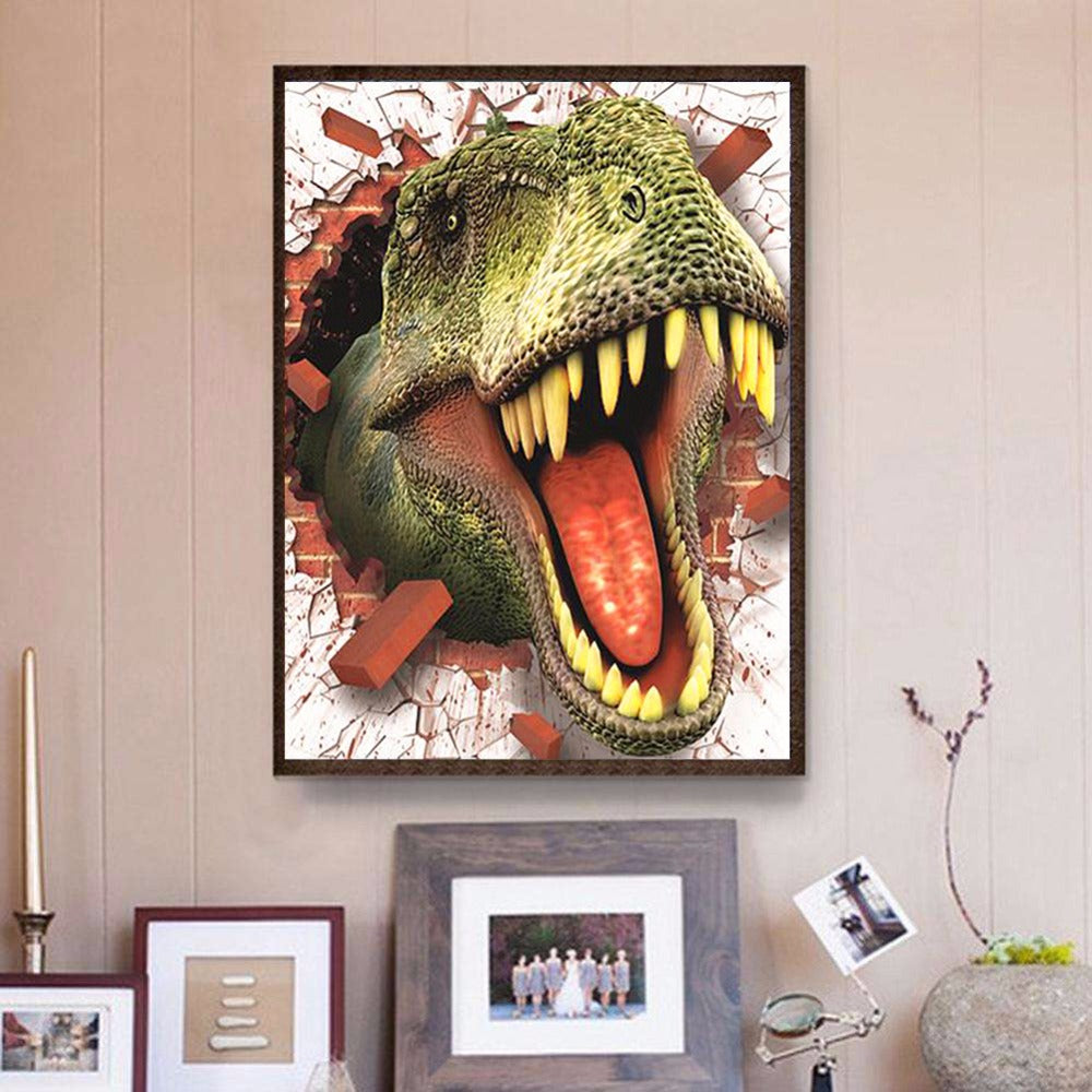 Tyrannosaurus Diamond Painting Kit for Arts & Crafts - Canvas & Handmade