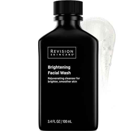 Revision Skincare Brightening Facial Wash, Exfoliating Face Cleanser with Vitamin C and Vitamin E