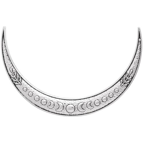 HAQUIL Moonphase Cresent Hairstick Vintage Antique Moon Shape Viking Hairstick Jewelry
