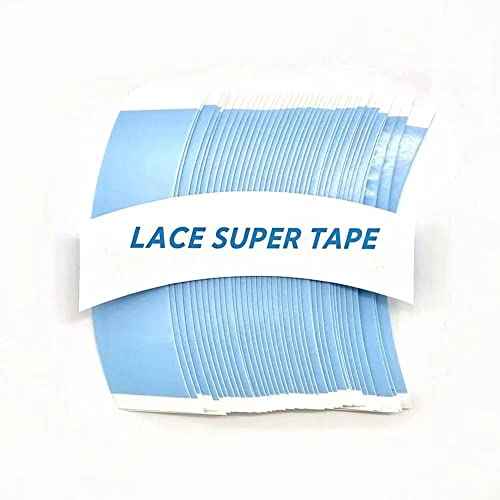 40pcs Double Sided Wig Tape Waterproof Lace Front Tape for Wigs Adhesive Tape Strong Hold Clear Wig Tape for Lace Wigs Toupee Hairpiece