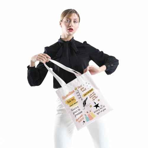 MNIGIU Musical Merch Theatre Gift Musical Tote Bag Musical Fan Gift