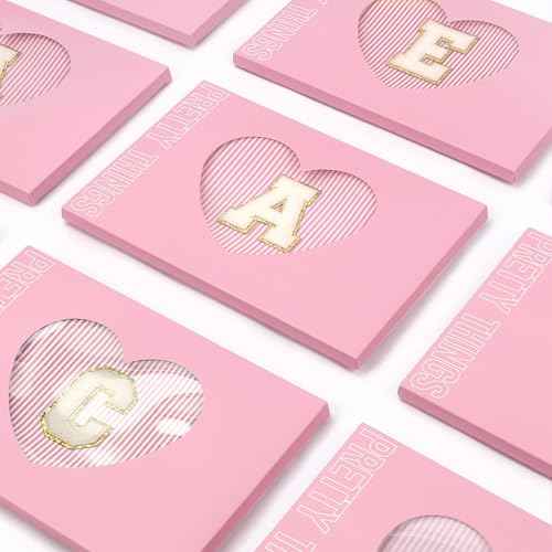 2 PCS Initial Makeup Bags for Women: Cosmetic Bag for Travel Toiletry - Birthday Gifts for 11 12 13 14 15 16 17 18 Years Old Girl Graduation Teacher Gift- Teen Girl Gifts Trendy Stuff - Pink A