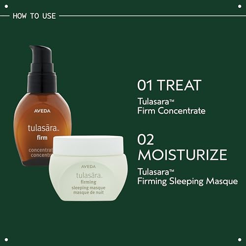 Aveda Tulasara Firming Sleeping Masque | Moisturizing, Brightening Overnight Face Mask | With Vitamin C & Peptides, 1.7 Fl Oz