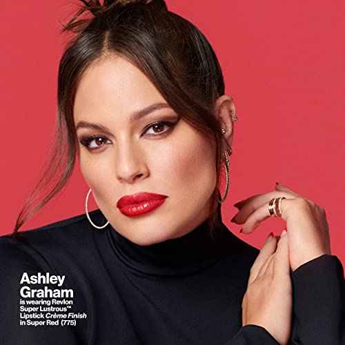 Revlon Super Lustrous Lipstick, Creamy Formula For Soft, Fuller-Looking Lips, Moisturized Feel, Iced Amethyst (625), 0.15 oz