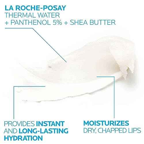 La Roche-Posay Cicaplast Lip Balm B5, Hydrating Balm with Shea Butter, Lip Treatment for Dry Cracked Lips, Moisturizing and Repairing Balm, Fragrance Free