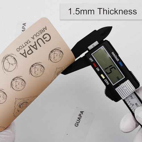 3PCS 3D Silicone Areola Tattoo Practice Pads ? 1.5mm Thick Realistic Tattoo Nipple Training Tool for Areola Temporary Tattoo Training (3PCS Pink Pad)